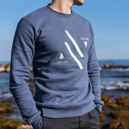Sweat Bleu Made in France Homme – Coton Bio