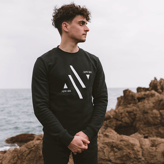 Sweat Noir Made in France Homme – Coton Bio