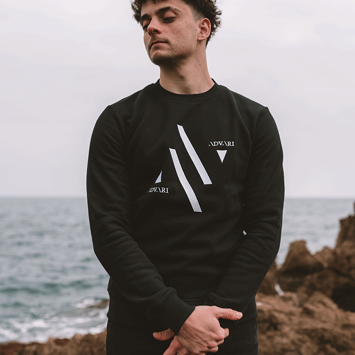 Sweat Noir Made in France Homme – Coton Bio