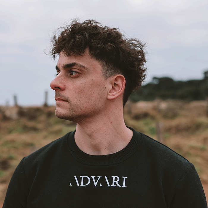 Sweat ADVARI noir Made in France Homme – Coton Bio